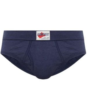 DSquared² Ski Pass Briefs - Blue