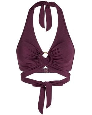 Marlies Dekkers Padded Push-Up Bikini Top - Purple