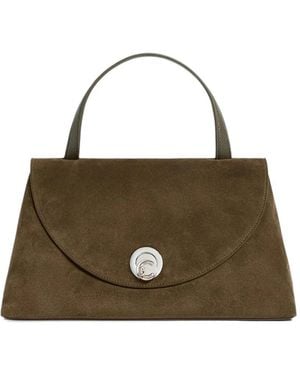 Coccinelle Bolso Shopper De Ante Con Asa Superior - Verde