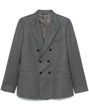 Reveres 1949 Wool Blazer - Grey
