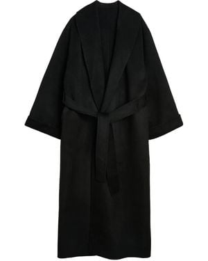 By Malene Birger Trullem Wool Coat - Black