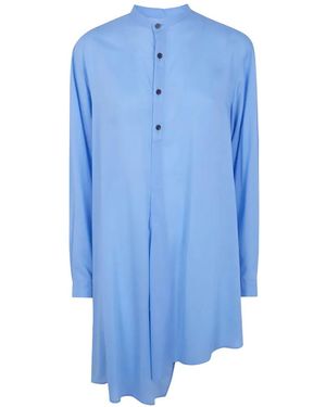 Y's Yohji Yamamoto Asymmetric Shirt - Blue
