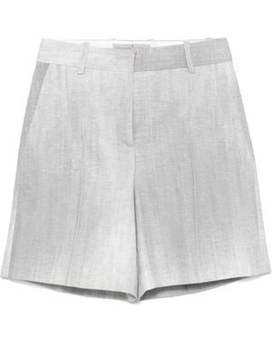 Ermanno Scervino Shorts Con Stampa Grafica - Grigio