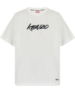 KENZO Logo T-Shirt - White