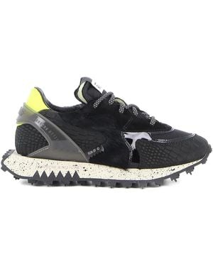 RUN OF Lace-up Sneakers - ブラック