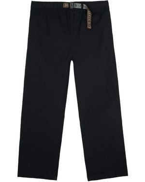 Brain Dead Drawstring-Buckle Trousers - Blue