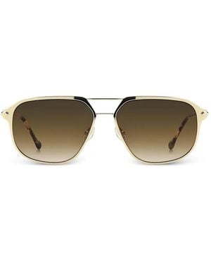 Isabel Marant Pilot-Frame Sunglasses - Metallic