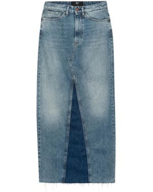 3x1 Charlotte Jeans-Midirock - Blau