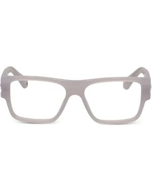 Off-White c/o Virgil Abloh Lunettes De Vue Carrées À Logo Arrows - White