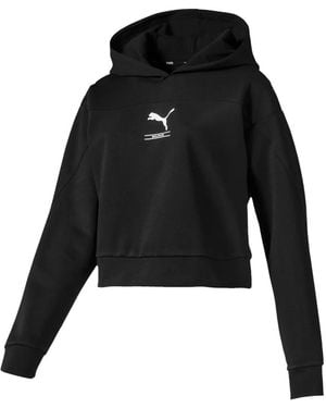 PUMA Nu-Tility Jersey Hoodie - Black