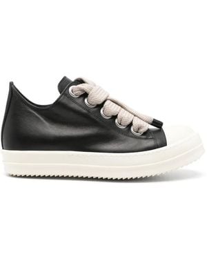 Rick Owens Jumbolace Low Trainers - Black