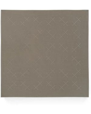 HELIOT EMIL Perforated-Detail Scarf - Grey