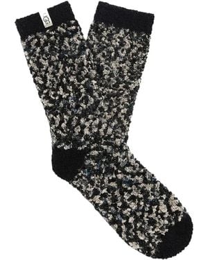 UGG Cozy Chenille Socks - Black