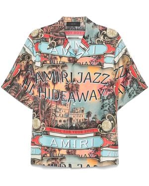 Amiri Jazz Hideway Camp Shirt - Multicolor