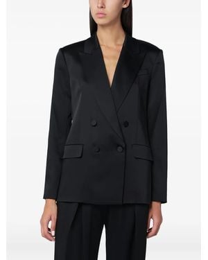 Jonathan Simkhai Double-Breasted Jacket - Black