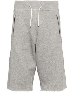 Private Stock The Adolphus Cotton Shorts - Grey
