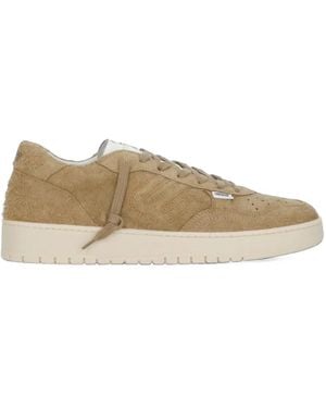 Evenuel Perforated Suede Sneakers - Natural