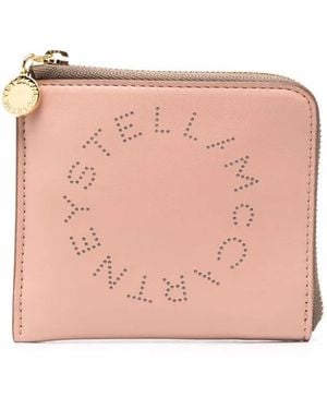 Stella McCartney Stella Logo Compact Wallet - Pink