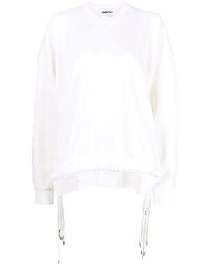 Ambush Sweatshirt Mit Rundhalsausschnitt - Weiß