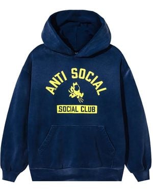 ANTI SOCIAL SOCIAL CLUB Devil's Playground Hoodie - Blue