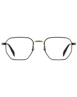 David Beckham Brille Mit Geometrischem Gestell - Weiß