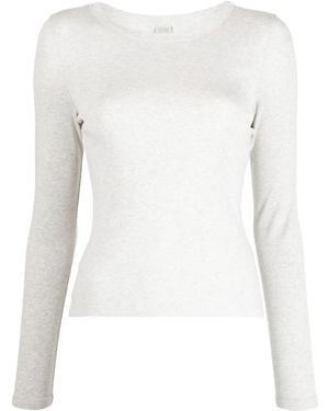 Flore Flore ロングtシャツ - ホワイト