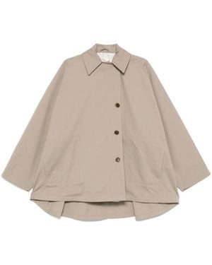 Remain Wide Trench Jacket - Natural