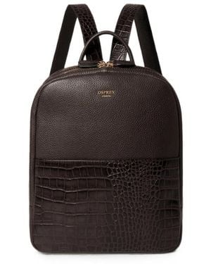 Osprey Kellie Leather Backpack - Black