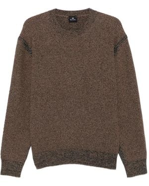 Paul Smith テクスチャード セーター - ブラウン