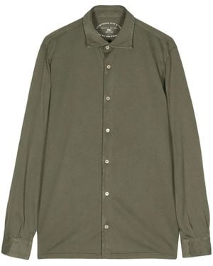 Fedeli Jason Giza Jersey Shirt - Green