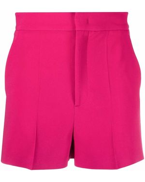 RED Valentino High-Waisted Tailored Shorts - Pink