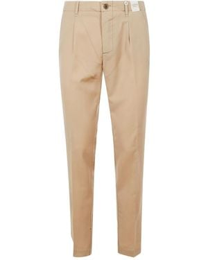 Myths Wool Tapered Trousers - Natural