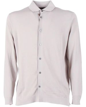 FILIPPO DE LAURENTIIS Chemise À Boutonnière Sur Le Devant - Pink