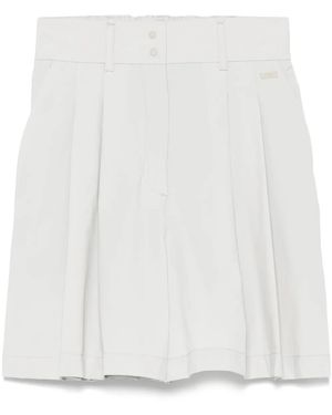 Herno Shorts Sartoriali - Bianco