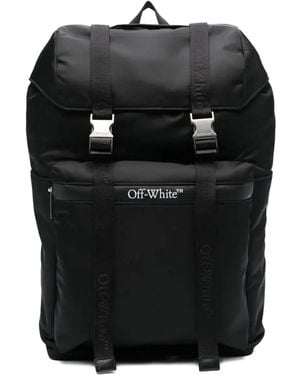 Off-White c/o Virgil Abloh Outdoor フラップ バックパック - ブラック