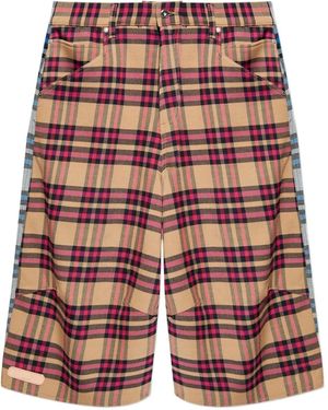 PDF Jeans A Quadri - Rosso