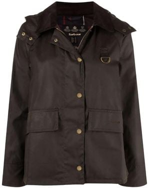 Barbour Avon Hooded Jacket - Black