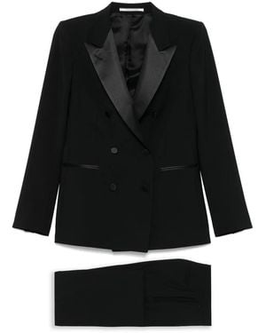 Tagliatore Wool Suit - Black