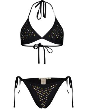 Paramidonna Livia Multicrystal Swimsuit - Black
