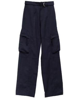 Frankie Shop Cargo Kelly Con Cintura - Blu