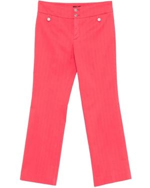 Etro Front-pocket Straight Trousers - Red