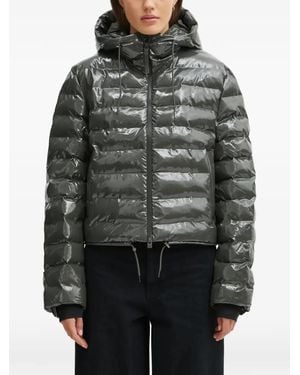 Rains Plumífero Lohja W3T2 con capucha - Gris