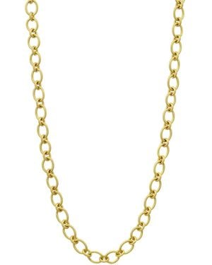 LEIGH MAXWELL Diamond Toggle Necklace - Metallic