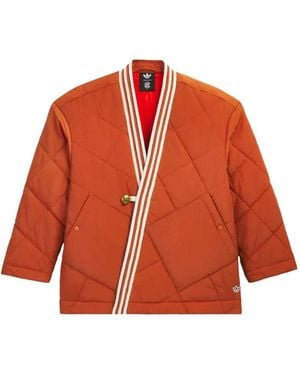 adidas X X Clot Wrap Quilted Jacket - Orange