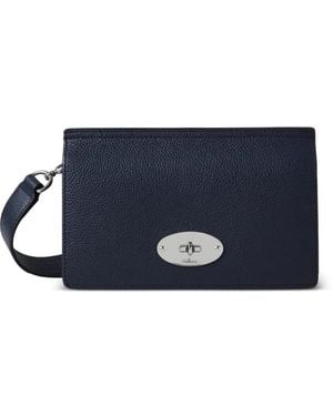 Mulberry Small Leather Shoulder Bag - Blue