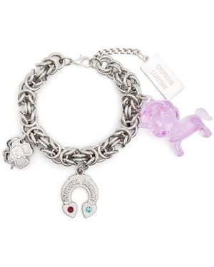 Chopova Lowena Charm-Detail Bracelet - Pink