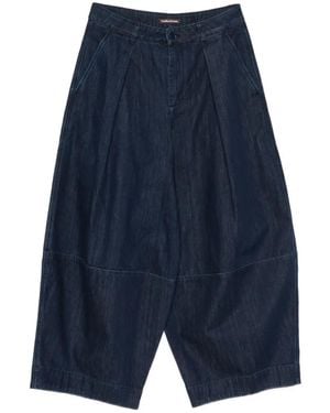 YMC Pleated Jeans - Blue