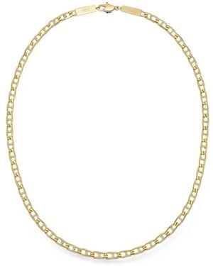 Yoj Figaro-Cut Chain Necklace - White