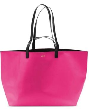 CAHU Medium Permanente Collection Tote Bag - Pink