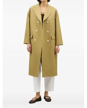 Boglioli Cotton Coat - Yellow